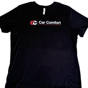 Red and black T shirts